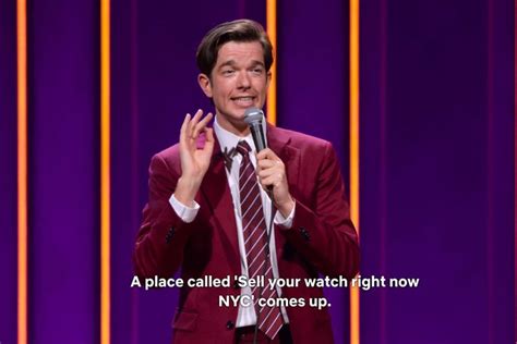 john mulaney rolex watch